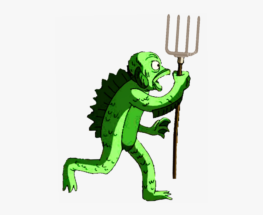 Creatures Clipart Creature From Black Lagoon - Illustration, Transparent Clipart