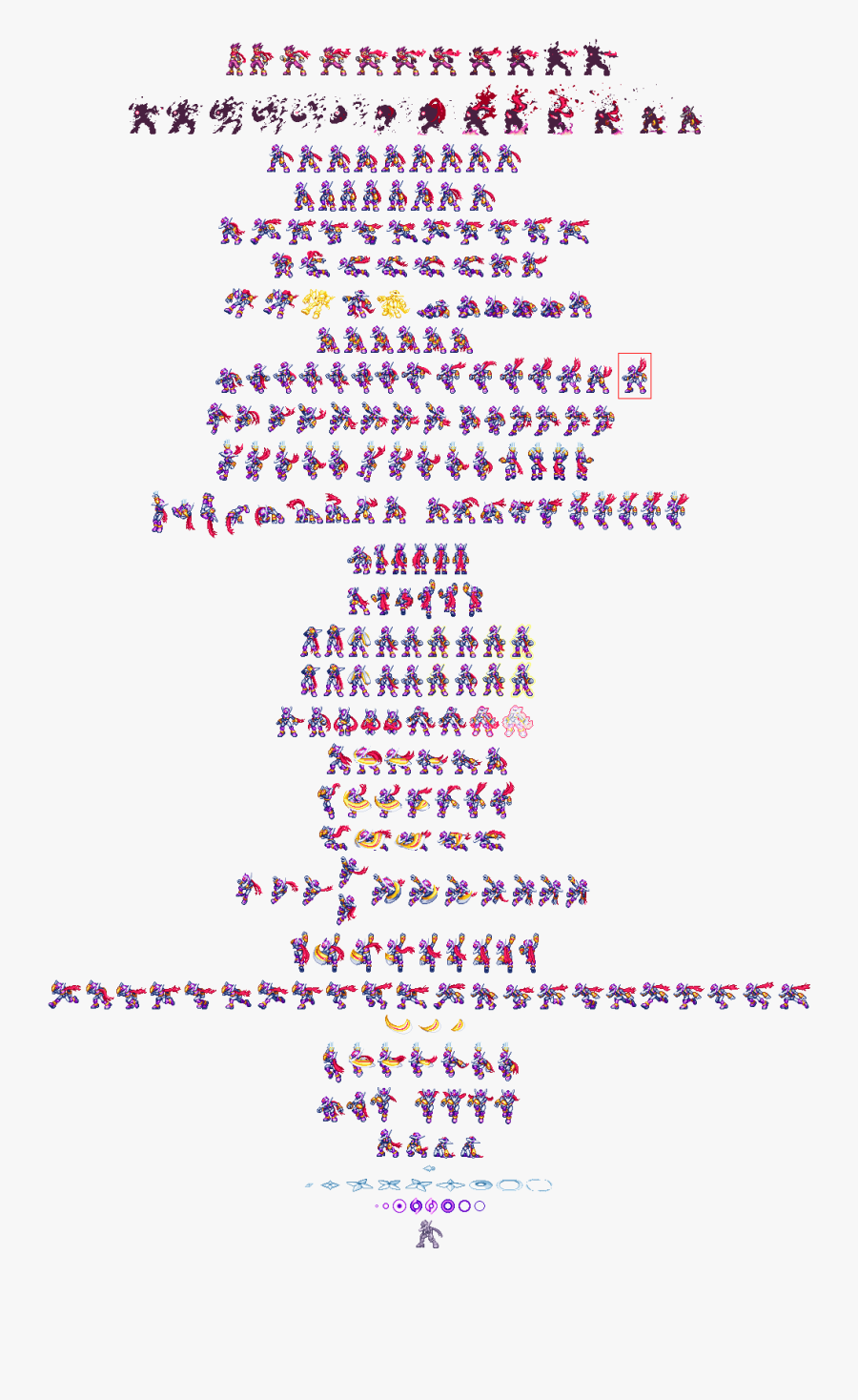 Was A Lazy And/or Forgetful Person And Didn"t Finish - Megaman Zx Advent Sprite, Transparent Clipart