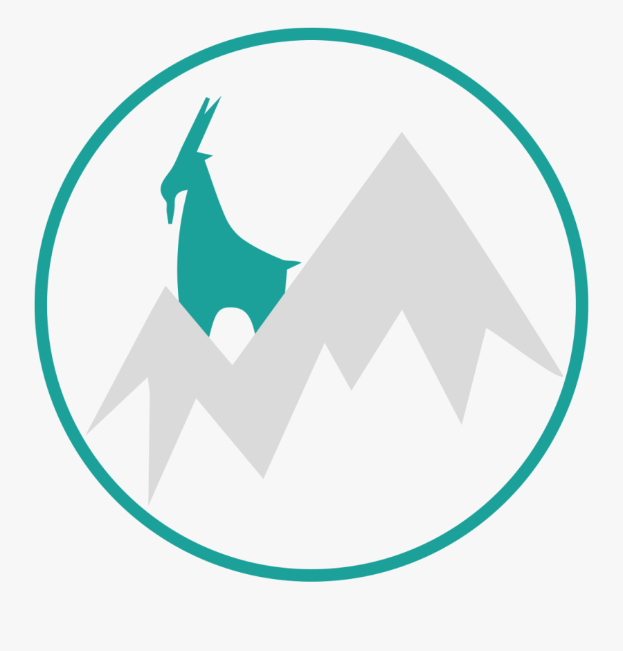 Clip Art Mountain Goat Logo - Graphic Design, Transparent Clipart