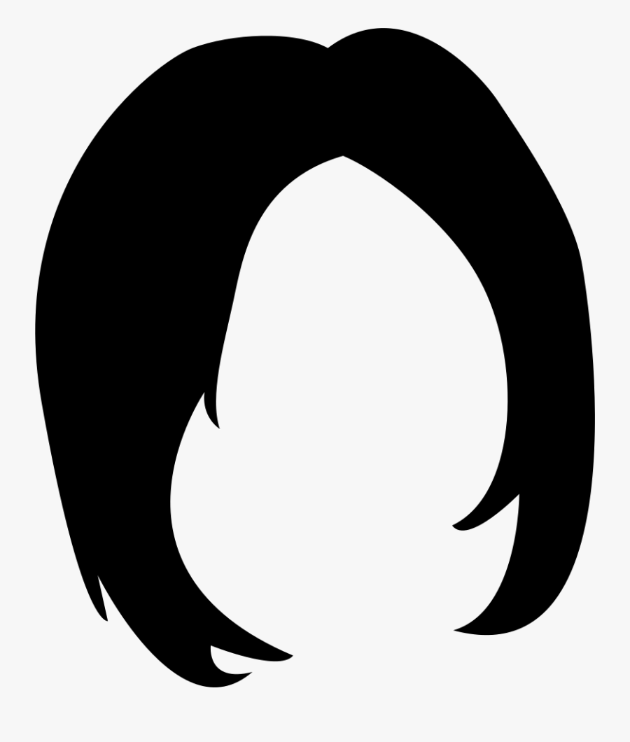 Transparent Hair Clip Png - Short Black Hair Clipart , Free Transparent