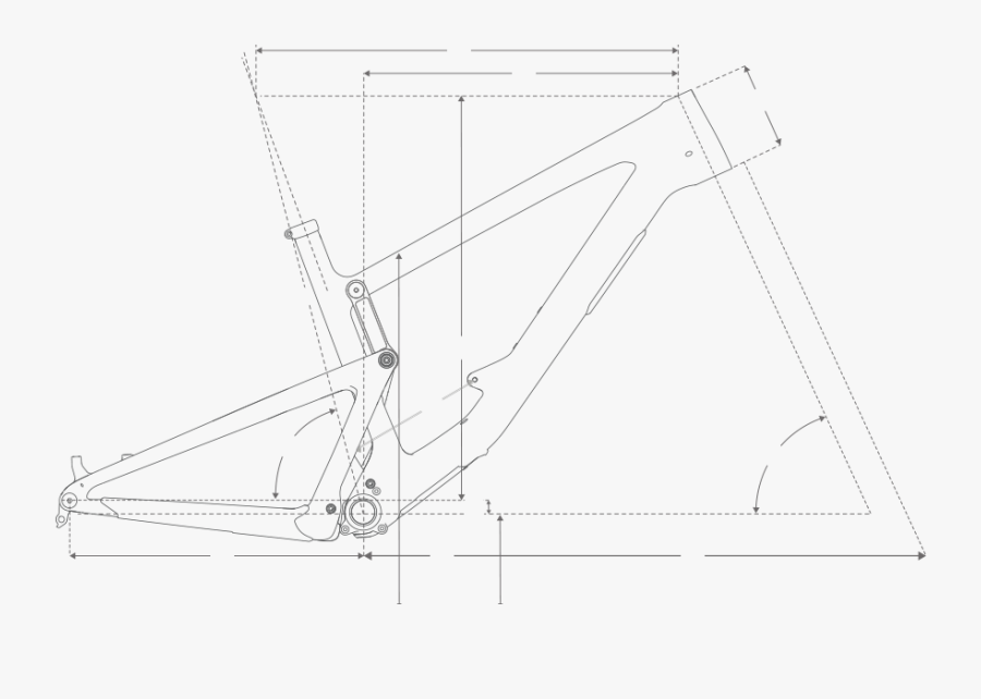 Drawing Geometry Mountain Range - Technical Drawing, Transparent Clipart