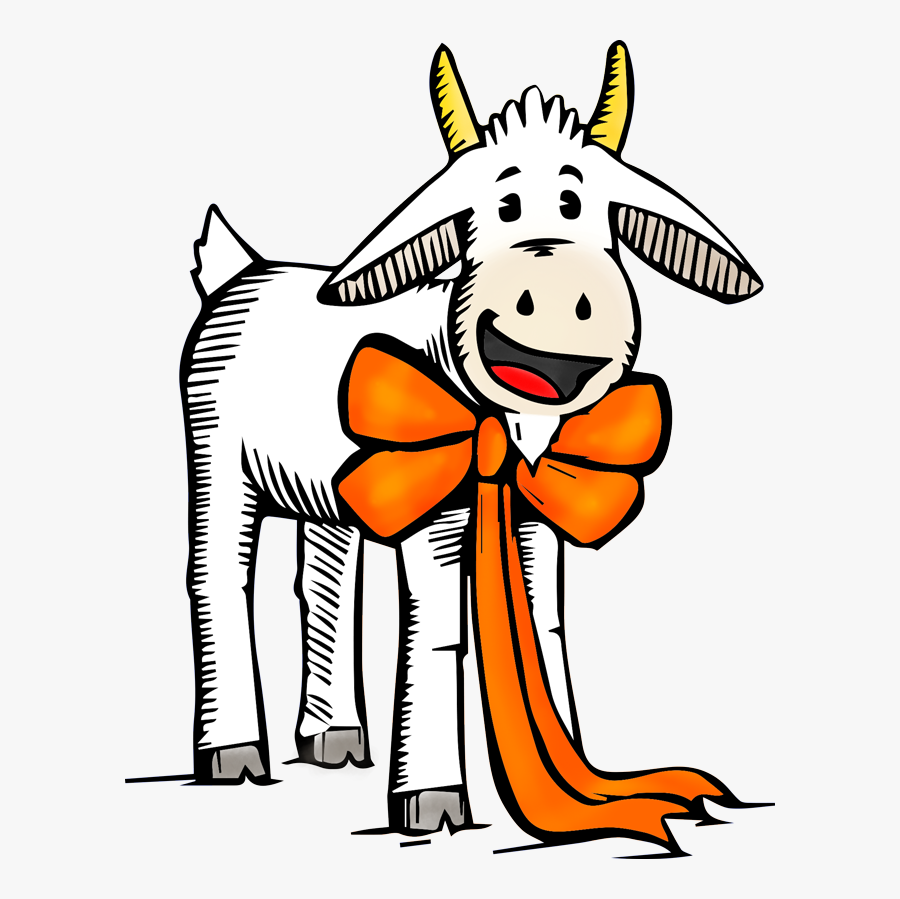 Kids Corner Goat Mascot - Cartoon, Transparent Clipart