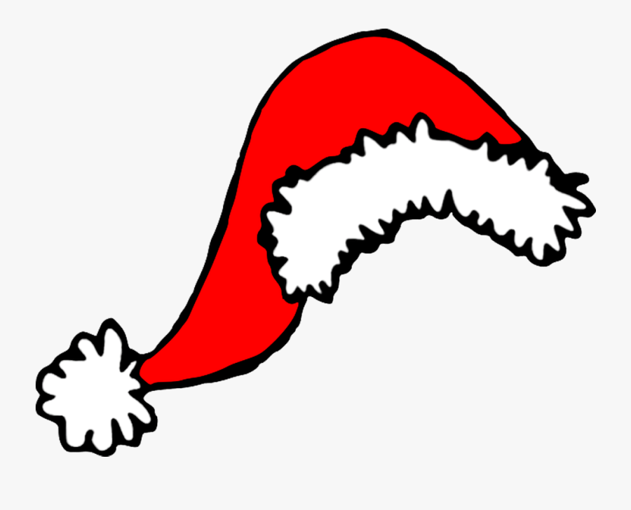 Santa Claus Scalable Vector - Christmas Hat Drawing Png, Transparent Clipart