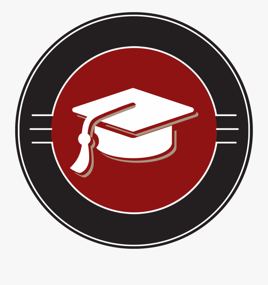 Education Icon White Png, Transparent Clipart
