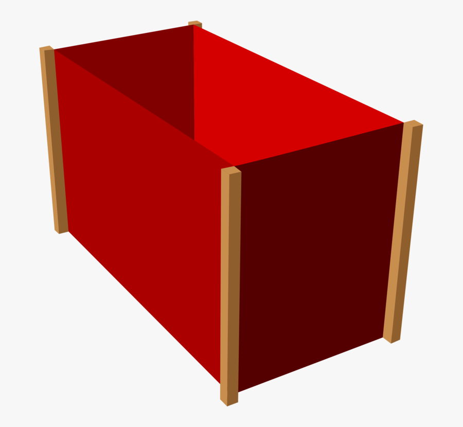 Square,angle,red - Wood, Transparent Clipart