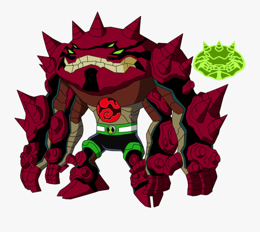 Grava Armsfusion Between Clipart , Png Download - Ben 10 Gravattack Fusion, Transparent Clipart