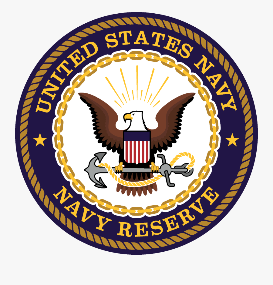 Navy Reserve Emblem, Transparent Clipart