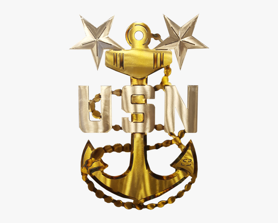 Chief Anchor Clip Art - Brass, Transparent Clipart