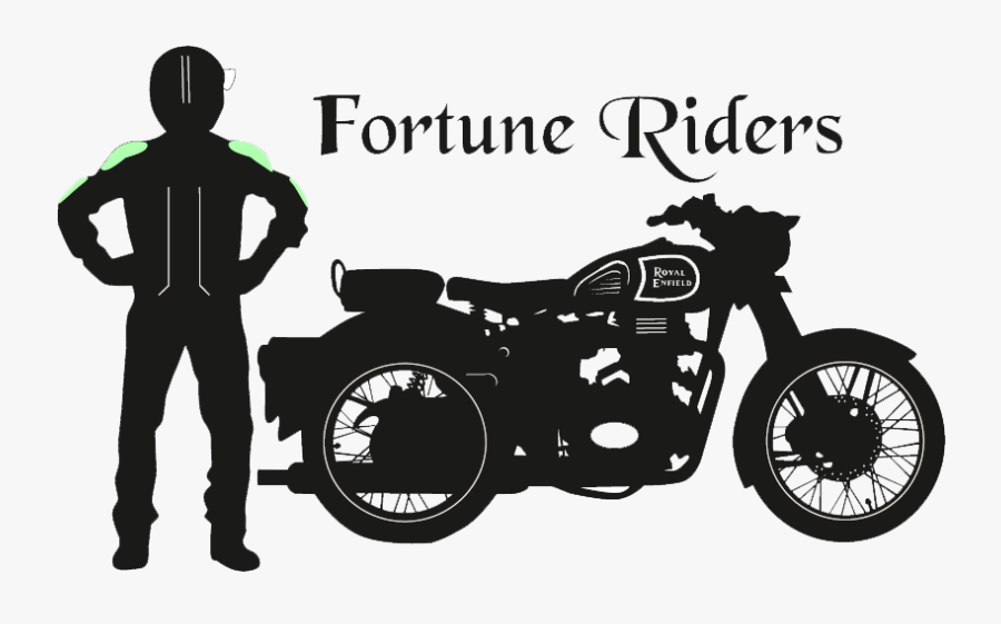 Royal Enfield Classic 350 Black New, Transparent Clipart