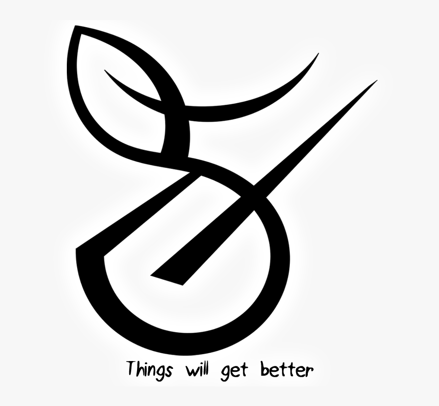 Clip Art Estetoscopio Tatuagem - Things Will Get Better Symbol, Transparent Clipart