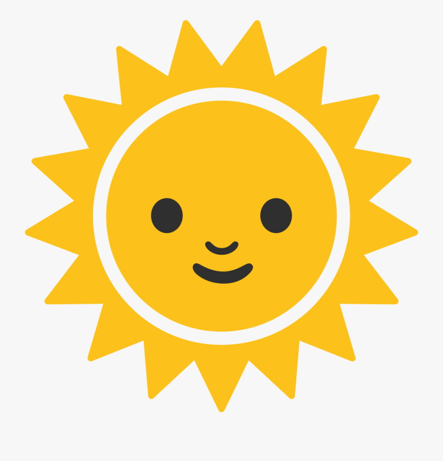 Sun Smiley Png - Sun Smile Emoji, Transparent Clipart