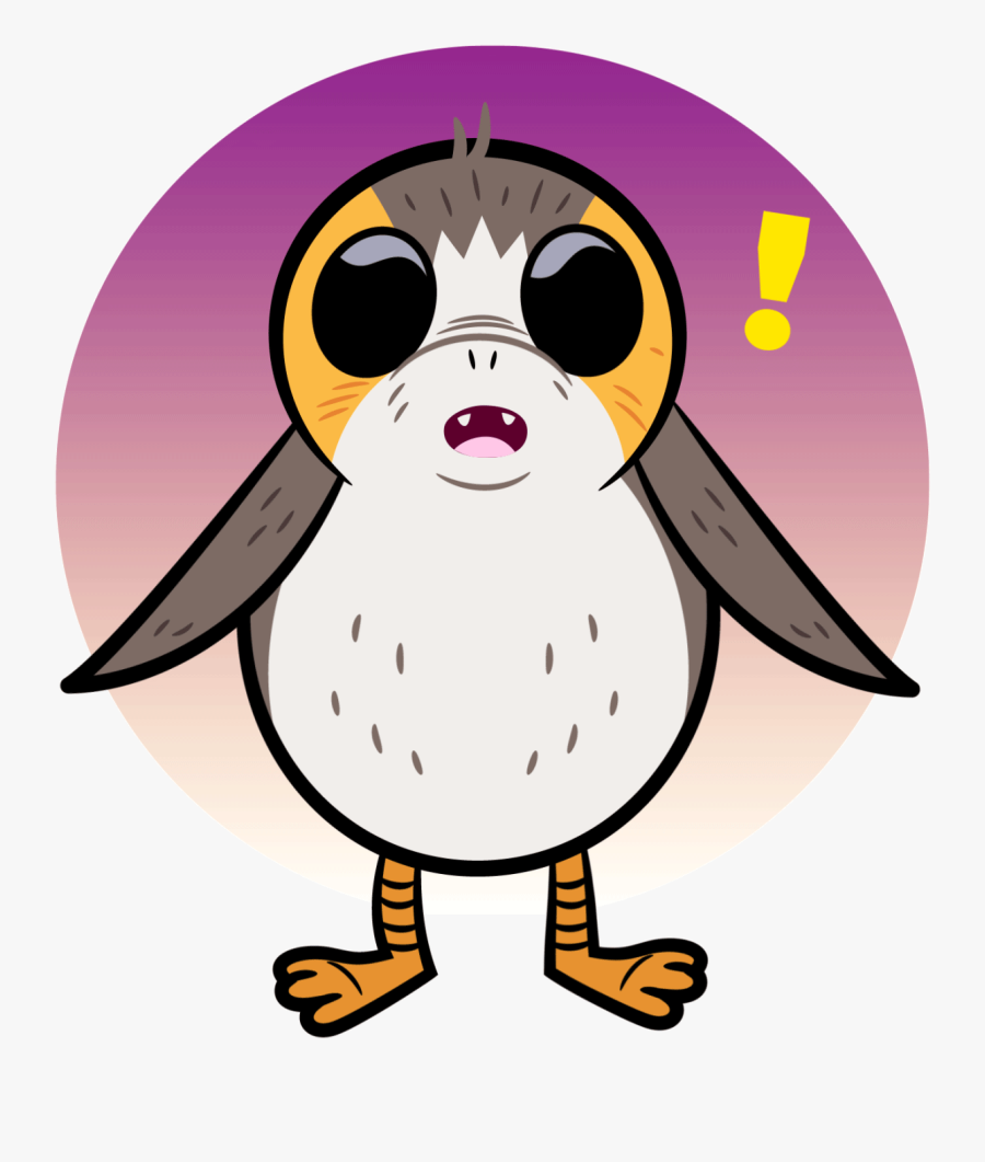 Star Wars The Last Jedi Animated Facebook Messaging - Cartoon, Transparent Clipart