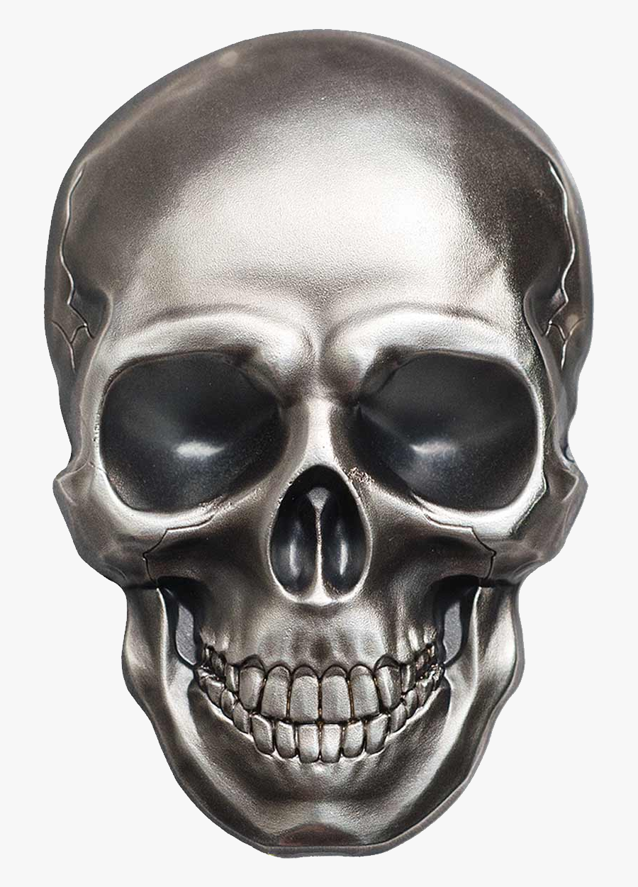 Skulls Png Image - Silver Skull Png, Transparent Clipart