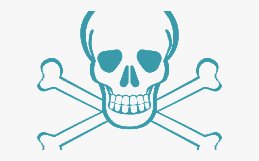 Transparent Death Clipart - Skull And Crossbones, Transparent Clipart