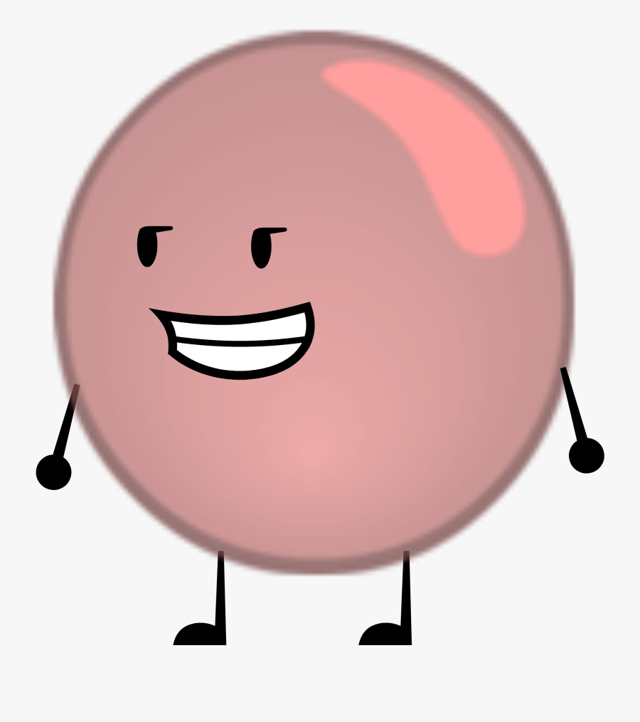 Food Bubble Clip Art - Tennis Ball From Bfdi, Transparent Clipart