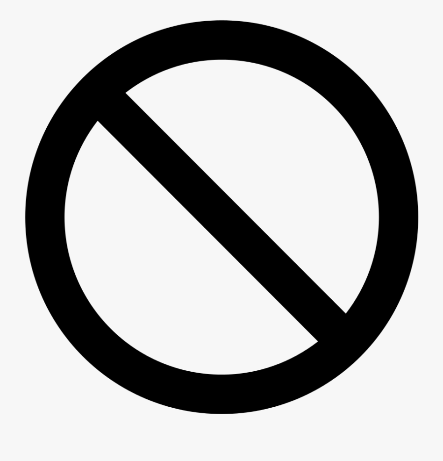 Not Icon, Transparent Clipart