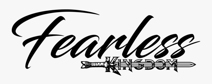 Clip Art Kingdom Fkfontswordlogopng - Faith Over Fear Png, Transparent Clipart