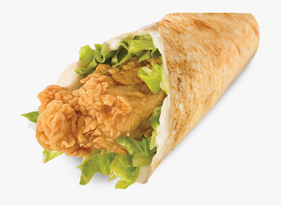 Fried Chicken Wrap Png, Transparent Clipart