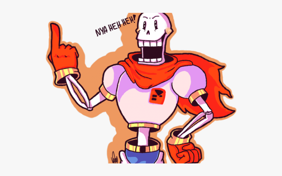 Papyrus Undertale Clip Art, Transparent Clipart