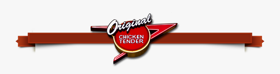 Original Chicken Tender Logo, Transparent Clipart