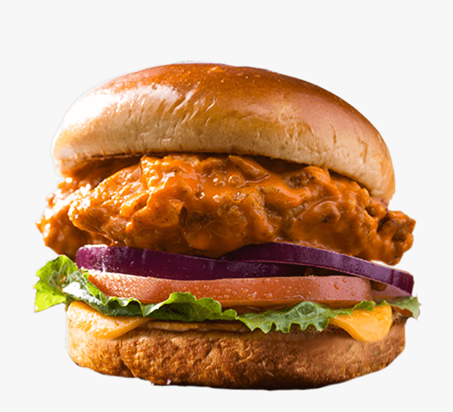 Chicken Sandwich - Wing Zone Chicken Sandwich, Transparent Clipart