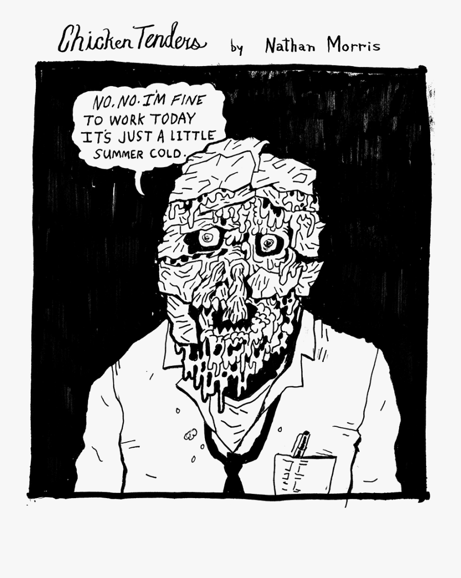 Chicken Tenders By Nathan-morris - Poster, Transparent Clipart