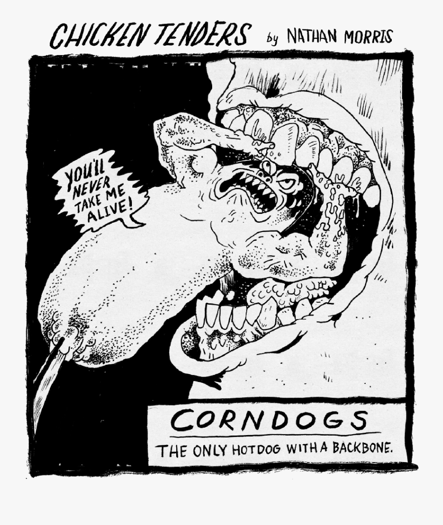 Chicken Tenders By Nathan-morris - Illustration, Transparent Clipart