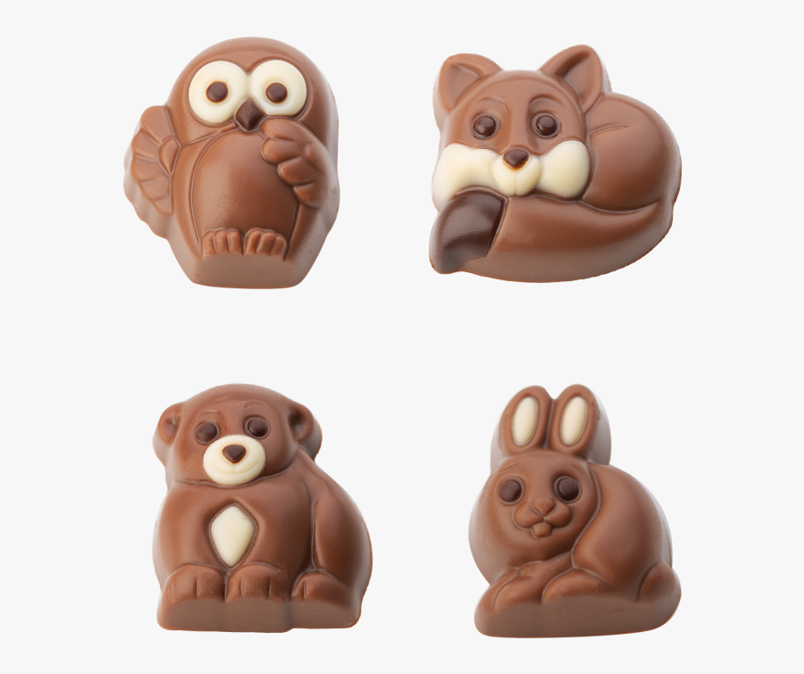 Pralines "forest Animals - Chocolate, Transparent Clipart
