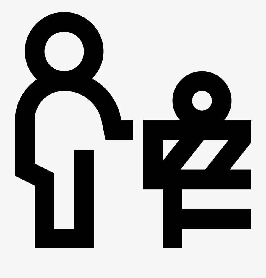 Road Construction Icon - Circle, Transparent Clipart