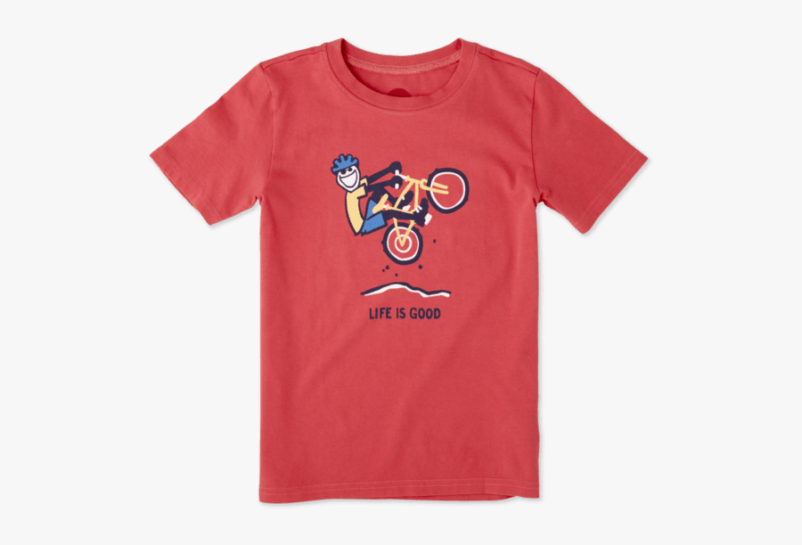 Boys Mountain Bike Crusher Tee - Tricko Pro Znameni Lva, Transparent Clipart