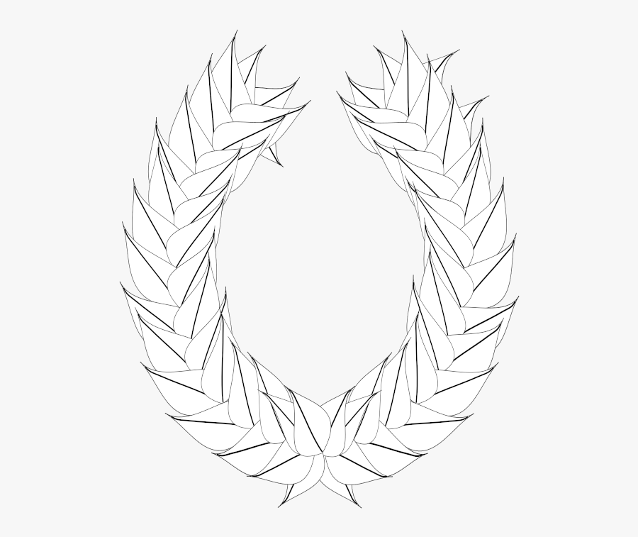 Transparent Laurel Leaves Png - Illustration, Transparent Clipart