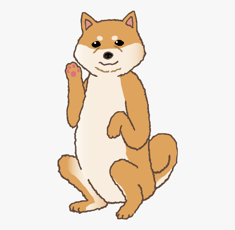 Perro Shiba - Cartoon, Transparent Clipart