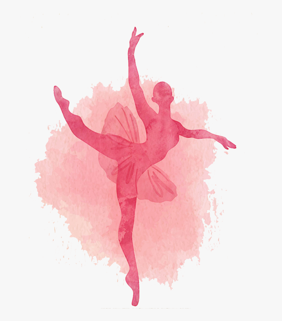Ballet Dancer Ballet Dancer Ballet Shoe - Watercolor Ballerina Transparent Background, Transparent Clipart
