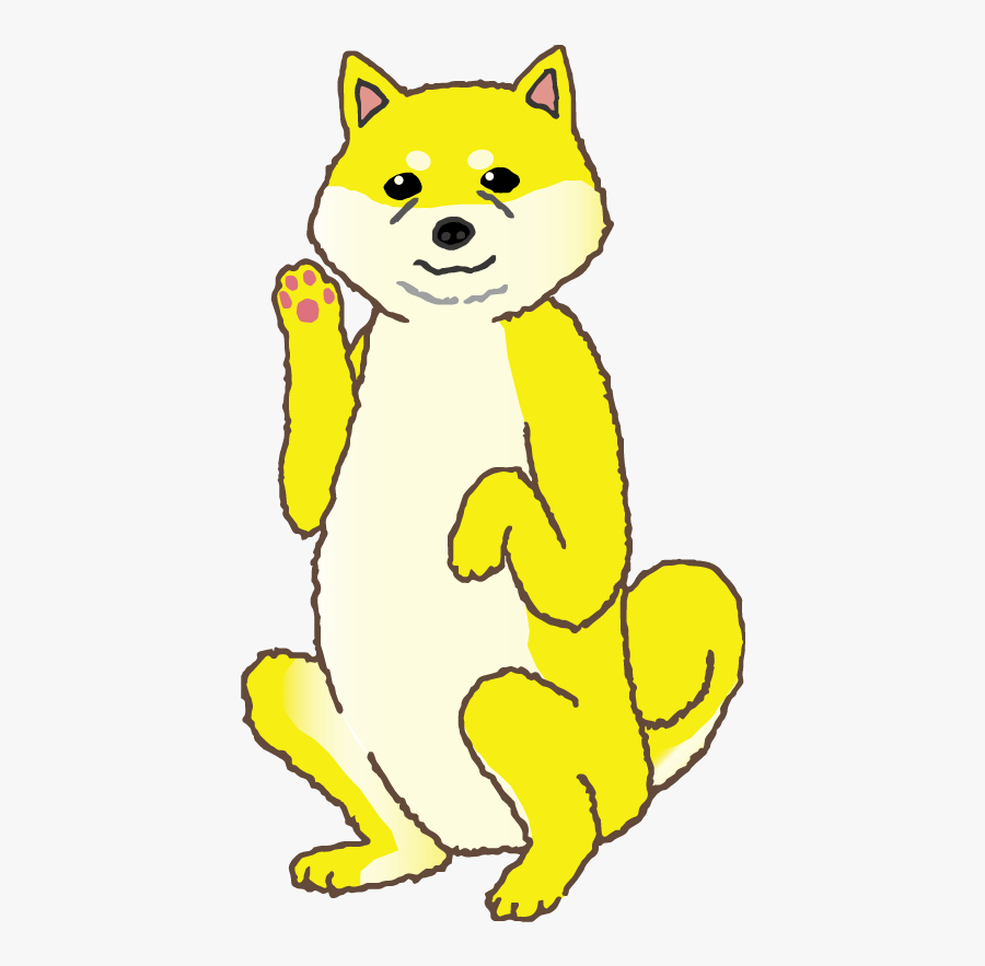 Perro Shiba - Cartoon, Transparent Clipart