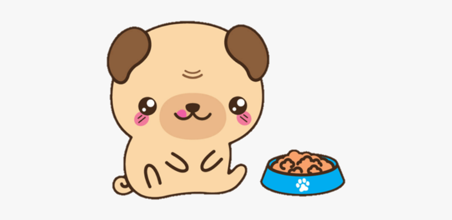 #dog #puppy #cute #perro #kawaii #pug - Imagenes Perritos Kawaii Png, Transparent Clipart