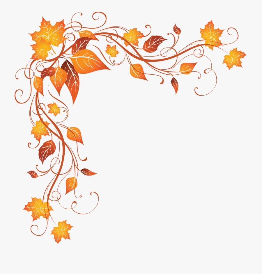 Transparent Autumn Border Png - Floral Brushes For Photoshop Free Download, Transparent Clipart