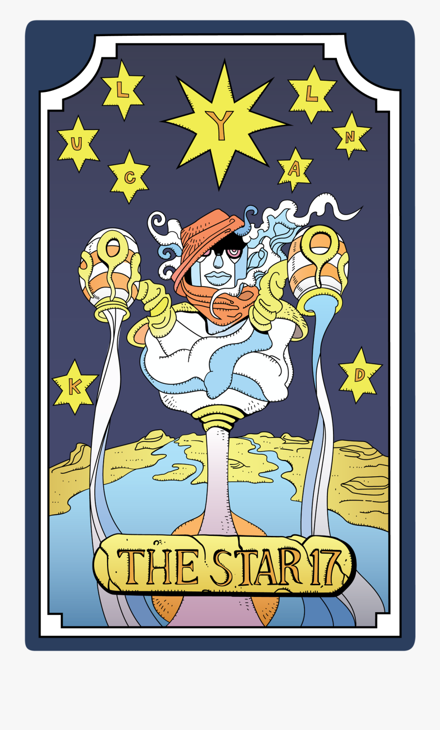 Jotaro Kujo T-shirt The Star Jojo"s Bizarre Adventure - Star Tarot Card Jojo, Transparent Clipart