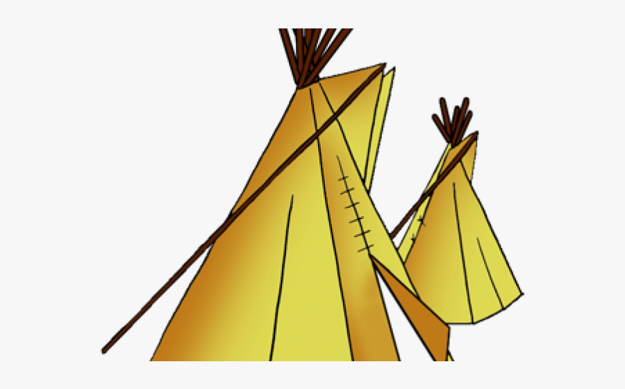 Aboriginal Clipart House - Teepee Native American Clipart, Transparent Clipart
