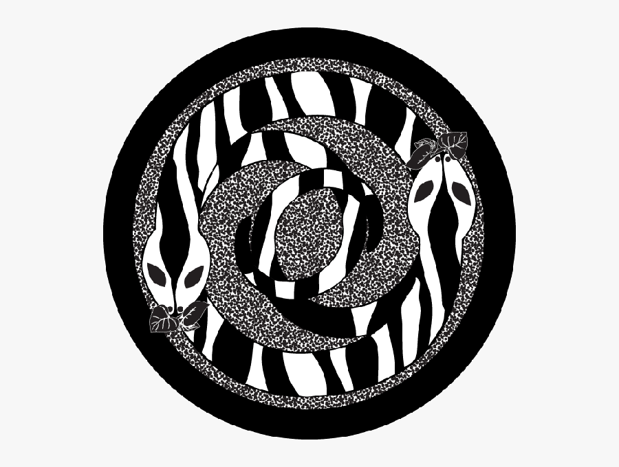 Tarot Cards Clipart Black And White - Illustration, Transparent Clipart