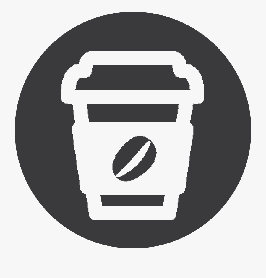 Coffee White Icon Png, Transparent Clipart