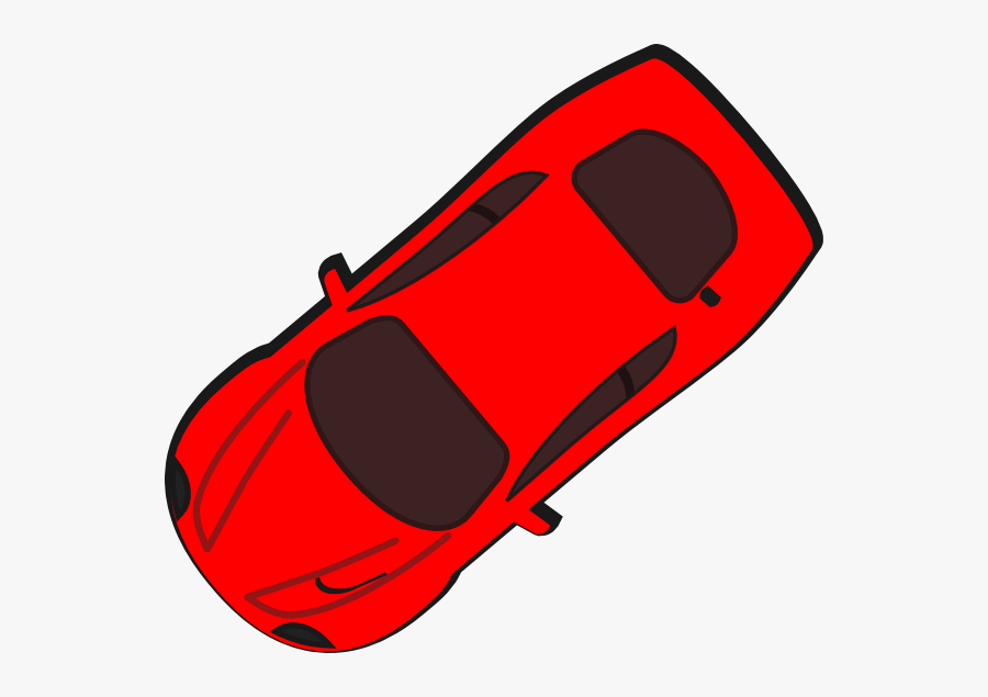 Transparent Top Of Car Png - Icon Car Vector Top View, Transparent Clipart