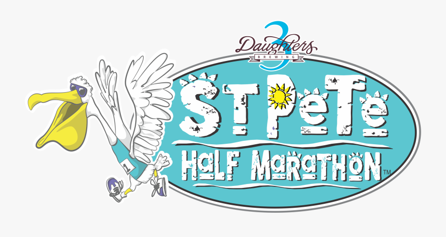 Half Marathon - 3 Daughters Brewing, Transparent Clipart