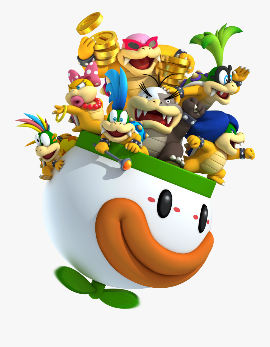 Super Mario Bros - Koopalings Smash Bros, Transparent Clipart