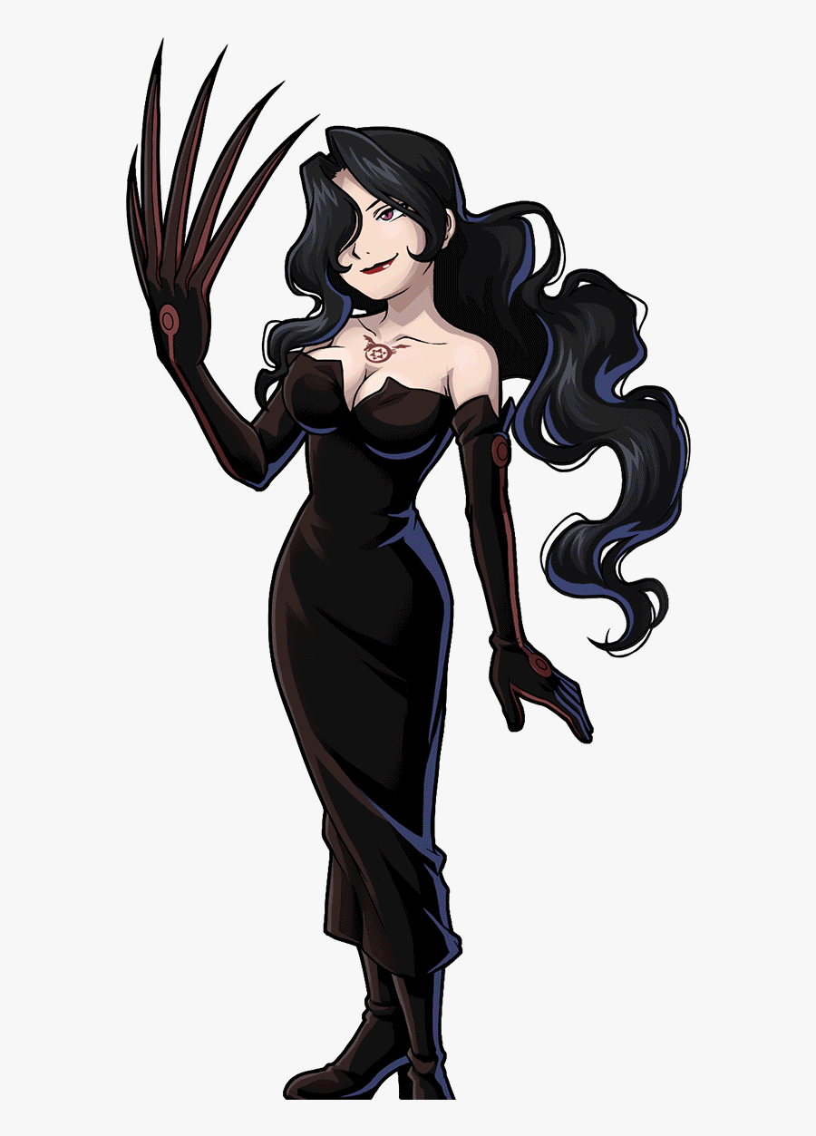 Fullmetal Alchemist Lust Render, Transparent Clipart