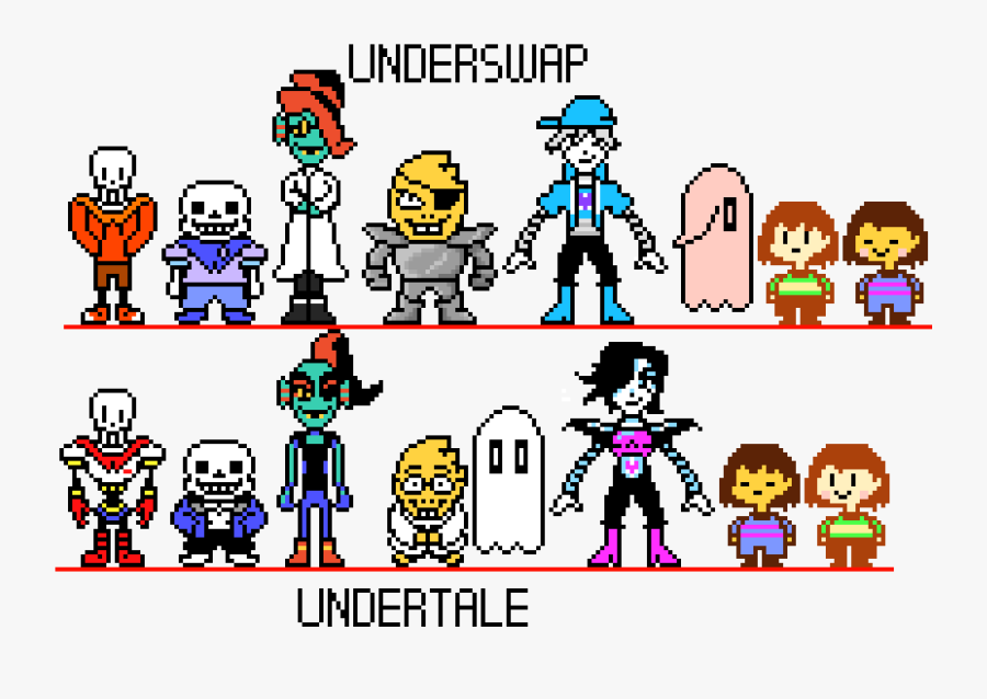 Undertale Gender Swap Au Clipart , Png Download, Transparent Clipart