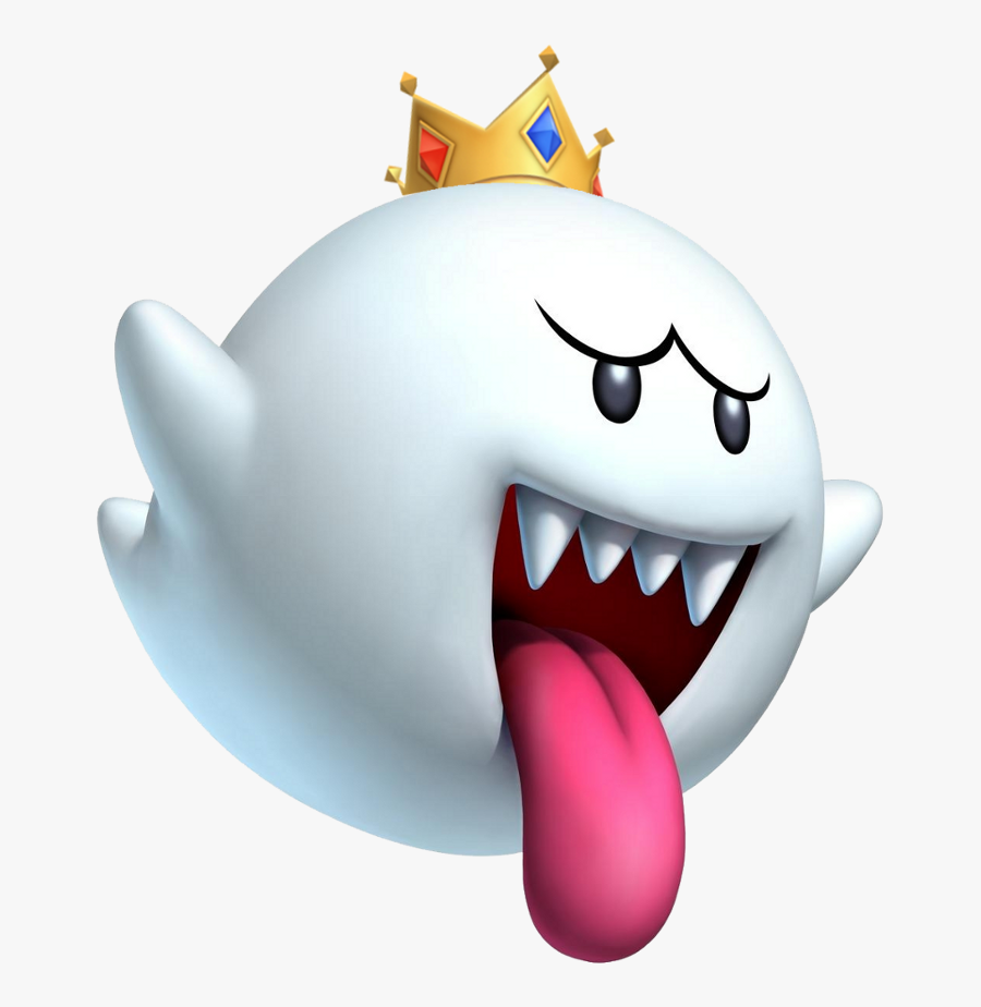 Mario Brothers, Super Mario Bros And Luigi"s Man - Mario Bros King Boo, Transparent Clipart