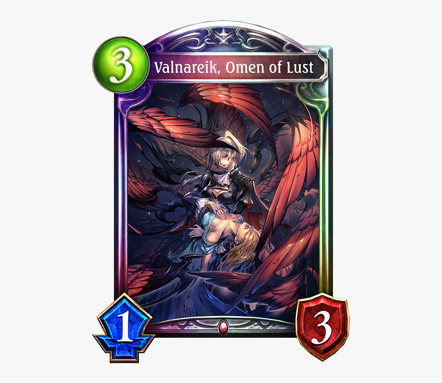Unevolved Valnareik, Omen Of Lust - Shadowverse Omen Of Lust, Transparent Clipart