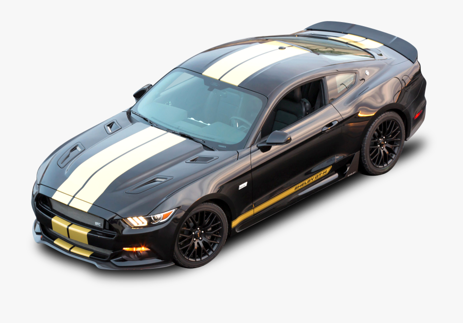 Black Ford Shelby Gt H Top View Car Png Image, Transparent Clipart