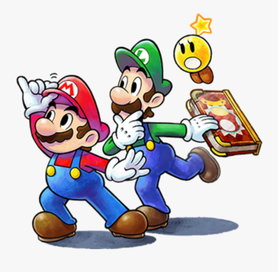 #mq #supermariobros #mario #luigi - Mario & Luigi: Paper Jam, Transparent Clipart