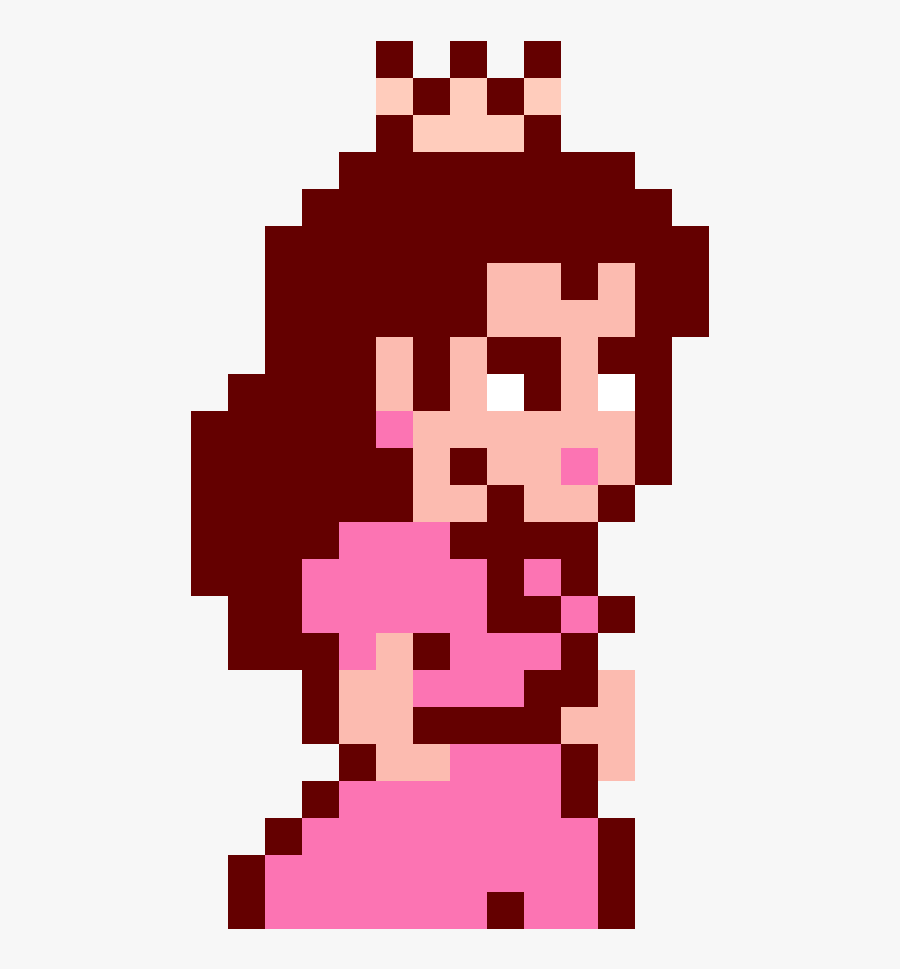 Super Mario Bros 2 Princess, Transparent Clipart